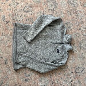 Patagonia Heather Gray Fleece Pullover